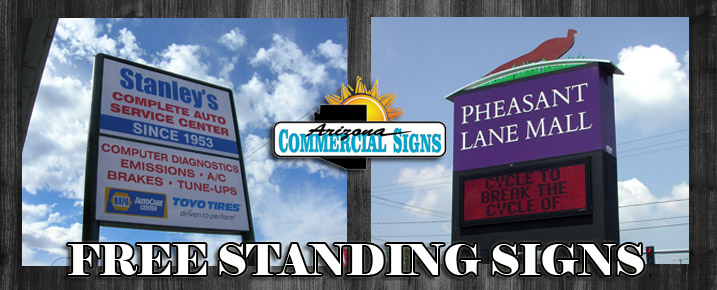 Free Standing Signs Phoenix