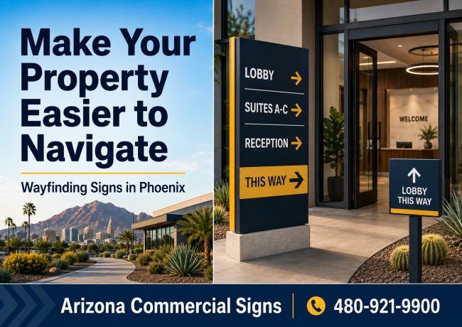 How to Make a Commercial Sign Easier to Read From the Road