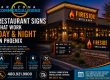 Restaurant Signs That Work Day and Night in Phoenix