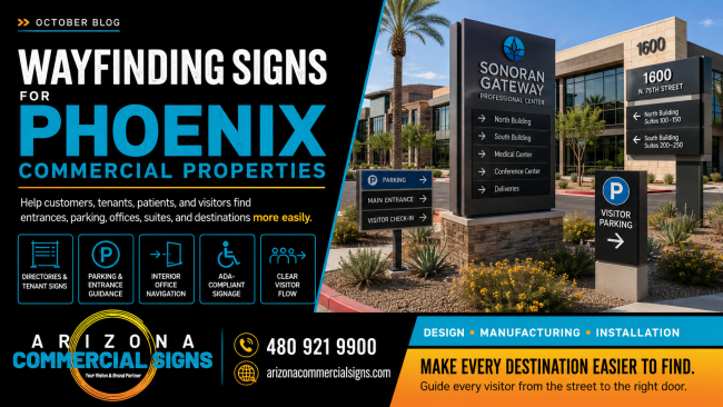 Wayfinding Signs Phoenix